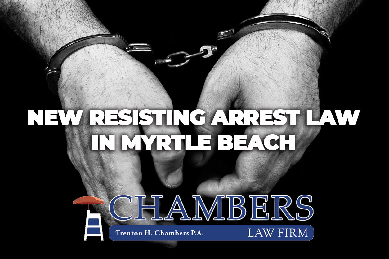 New resisting arrest law in Myrtle Beach
